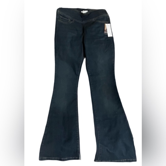 Sofia Vergara Melissa Flare Pull On Dark Wash Size 8 - Picture 1 of 4